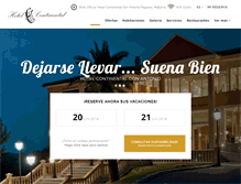 Tablet Screenshot of hoteldonantonio.com